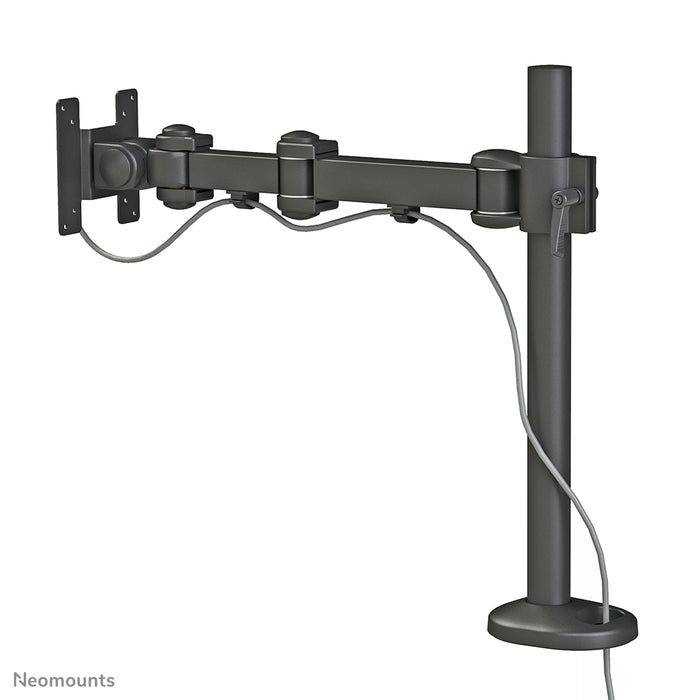 Neomounts FPMA-D960G er en bordbeslag med 3 drejepunkter til fladskærme op til 30 tommer (76 cm).