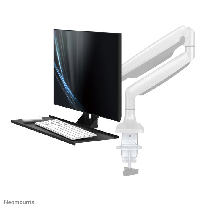 Neomounts KEYB-V200black er en tastatur- og mus-holder.