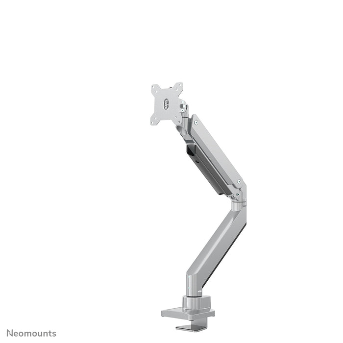 Neomounts NM-D775 sølv er en gasdæmpet bordholder til fladskærme op til 32 tommer (81 cm) - Sølv