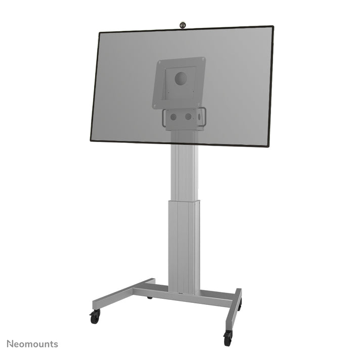 Neomounts NM-HUB2LIFT sølv mobil motoriseret trolley til 50 tommer Microsoft Hub 2S(X), højdejusterbar - Sort