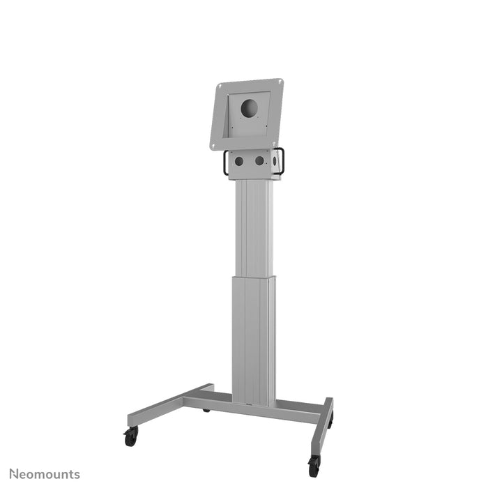 Neomounts NM-HUB2LIFT sølv mobil motoriseret trolley til 50 tommer Microsoft Hub 2S(X), højdejusterbar - Sort