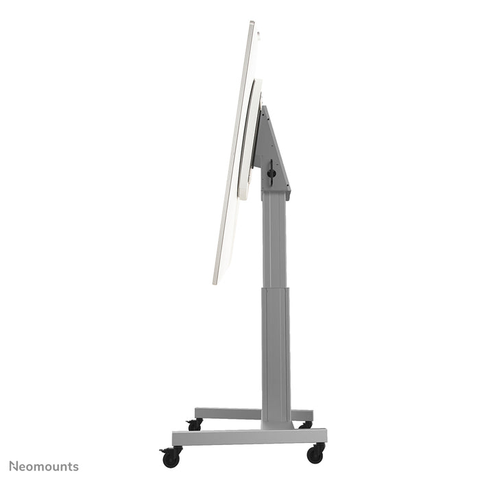 Neomounts NM-HUB2LIFT sølv mobil motoriseret trolley til 50 tommer Microsoft Hub 2S(X), højdejusterbar - Sort
