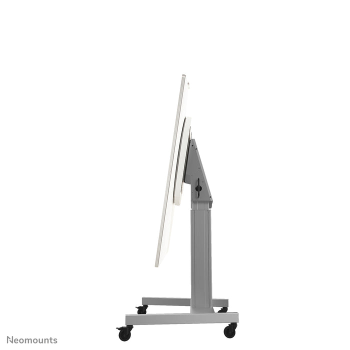 Neomounts NM-HUB2LIFT sølv mobil motoriseret trolley til 50 tommer Microsoft Hub 2S(X), højdejusterbar - Sort