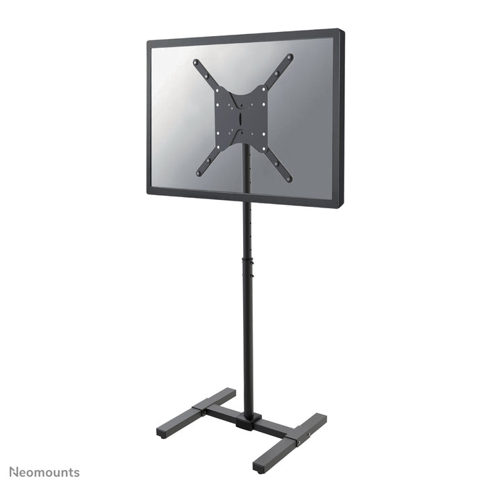 Neomounts NS-FS100 sort er et møbel til LCD/LED/Plasma-skærme op til 55 tommer (140 cm). Højdejustering er 75-124 cm.