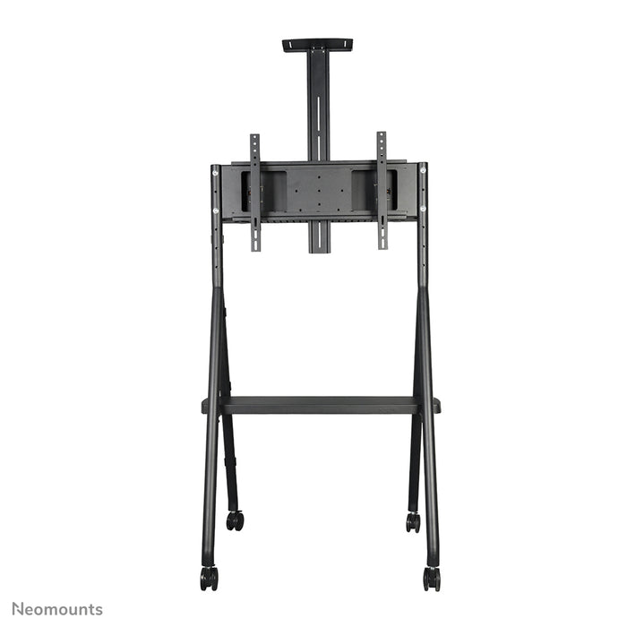 Neomounts NS-M1500 sort er et mobilt møbel til fladskærme op til 65 tommer (165 cm). Inkl. laptopbakke - Sort