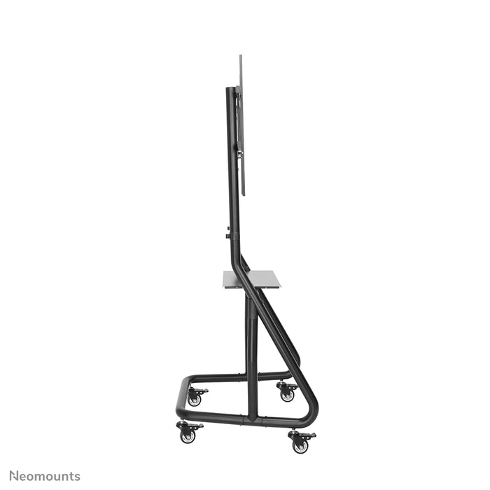 Neomounts NS-M3800 sort er et mobilt møbel til fladskærme op til 100 tommer (254 cm).