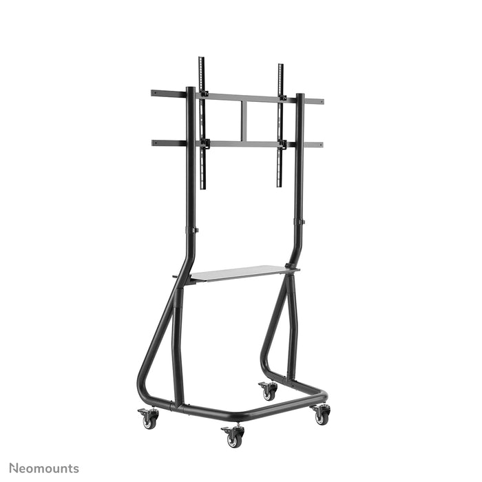 Neomounts NS-M3800 sort er et mobilt møbel til fladskærme op til 100 tommer (254 cm).