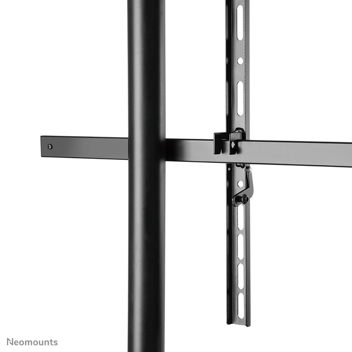 Neomounts NS-M3800 sort er et mobilt møbel til fladskærme op til 100 tommer (254 cm).
