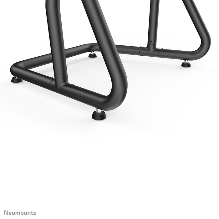 Neomounts NS-M3800 sort er et mobilt møbel til fladskærme op til 100 tommer (254 cm).