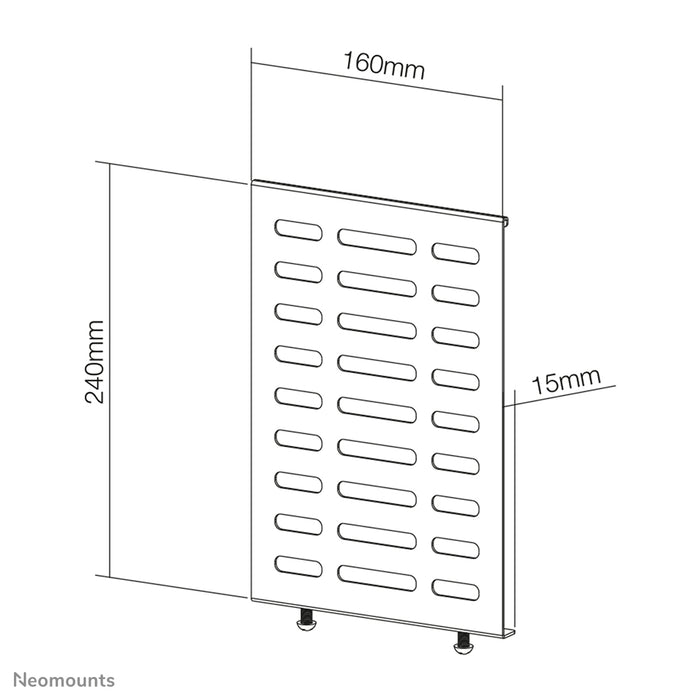 Neomounts NS-MBTC100 sort CPU Thin Client-holder