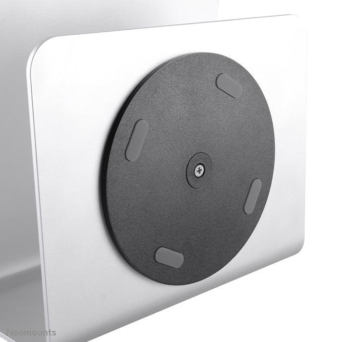 Neomounts NSLS050 er en 360 graders drejelig bordstander til en notebook.