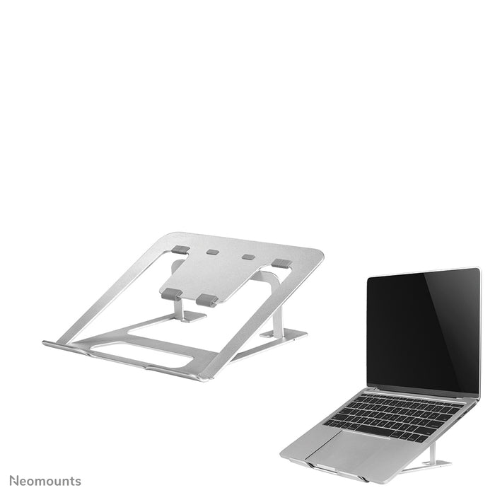 Neomounts foldbar laptopstander - Sølv
