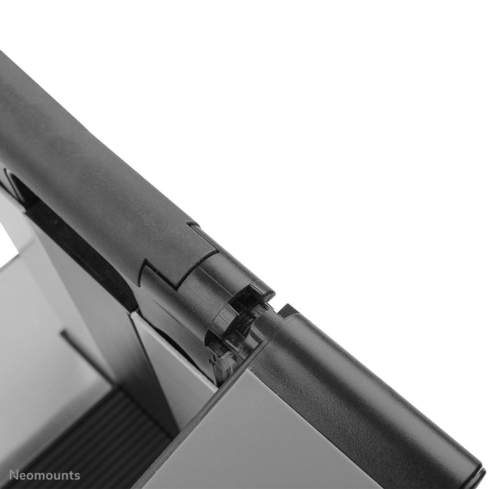 Neomounts foldbar laptopstander - Sølv/sort