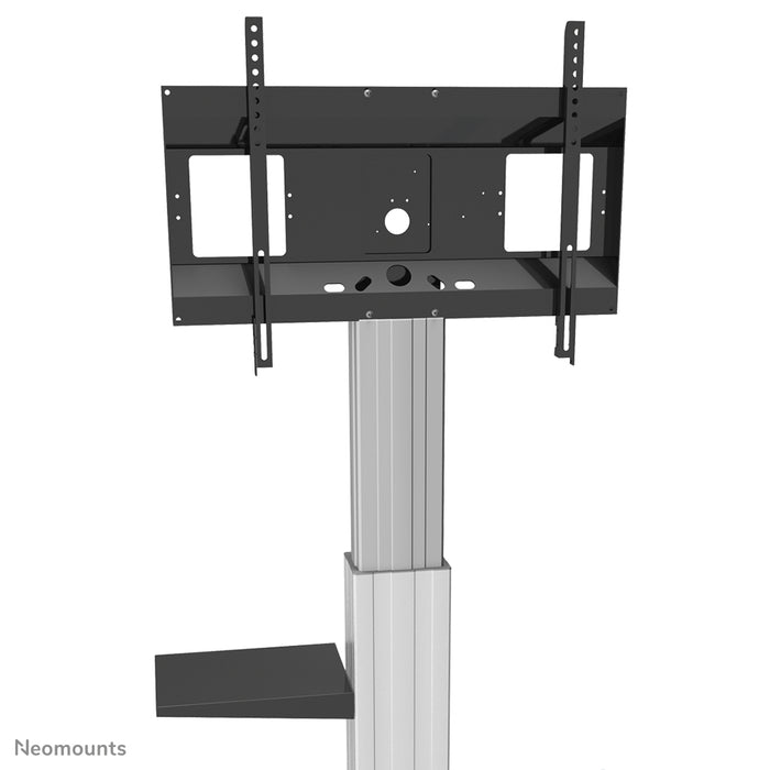 Neomounts AV-holder PLASMA-M2SIDESHELF er en universalholder til placering af AV-udstyr på en PLASMA-M2250/W2250 & PLASMA-M2500/W2500-serie.