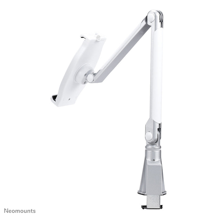 Neomounts TABLET-D100SILVER er en universal bordholder til en tablet.