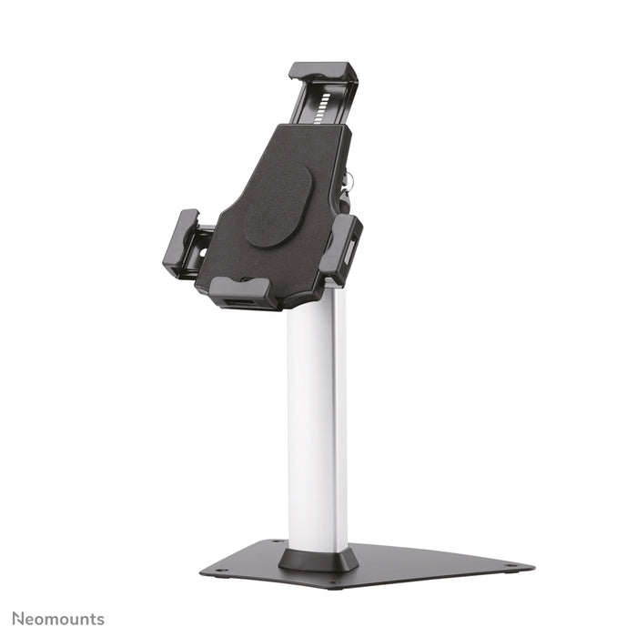 Neomounts tabletholder TABLET-D150SILVER til de fleste 7,9-10,5 tommer tablets, låsbar - Sølv