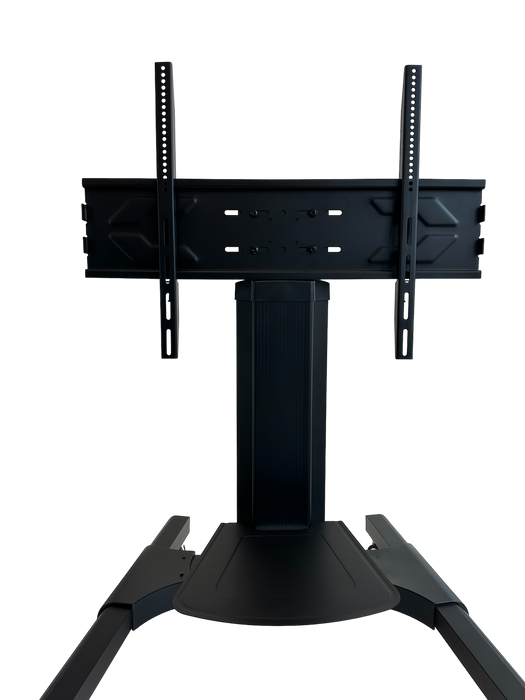 Wolff Mount Mobil TV-stander til 70 tommer |Universel |Højdejusterbar |Sort aluminium |VESA 800x600