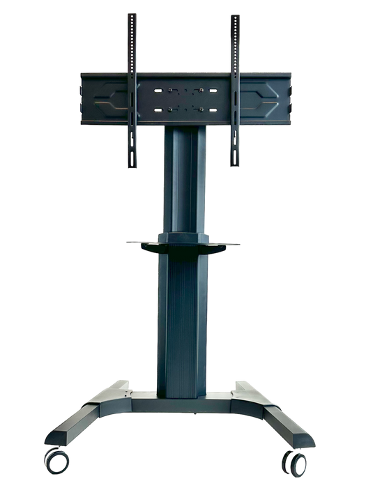 Wolff Mount Flytbar justerbar præsentationsmøbel | Universelt | Sort | Aluminium | VESA 800x600 | Højdejusterbar