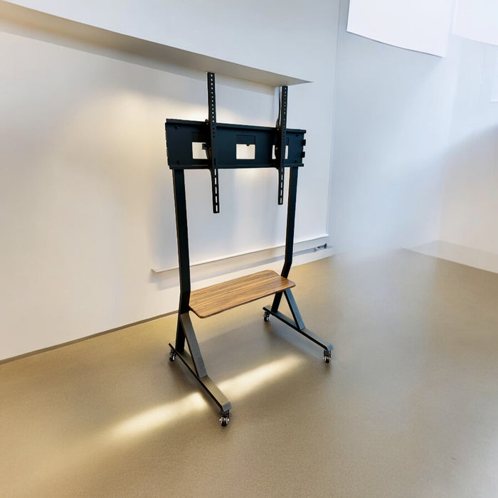 Wolff Mount Flytbar TV-stander til messe eller mødelokale |Elegant model |VESA 800x400 |op til 75 tommer
