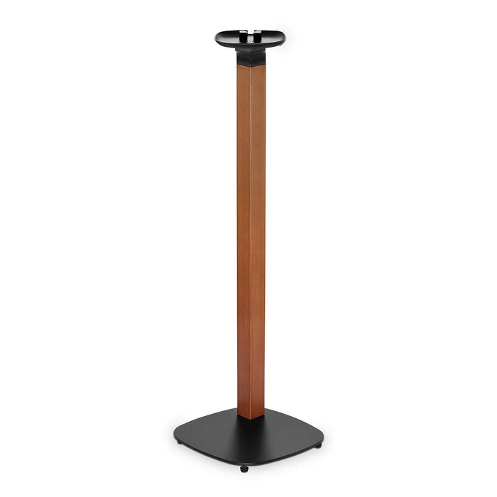 Skandinavisk design højttalerbeslag til Sonos One, One SL & PLAY:1 – Træ/metal stander med kabelstyring og vibrationsdæmpning.