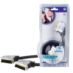 Scart-kabel 2,5 meter Høj kvalitet
