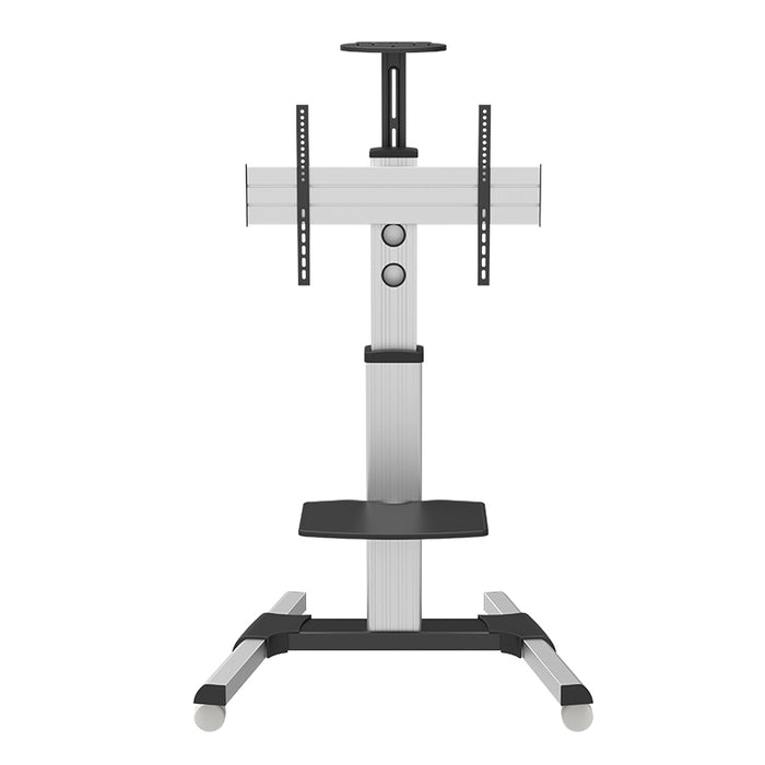 Wolff Mount TV solidt mobilt gulvstativ |Universelt |Aluminium |Skærme op til 70 tommer |Højde 210 cm