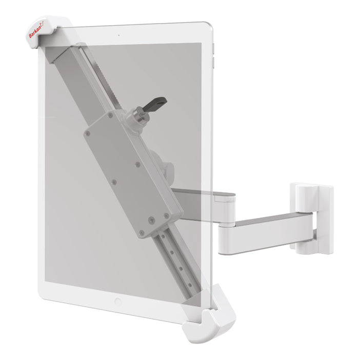 Full motion tyverisikret tablet-vægbeslag med LÅS 7"-14"