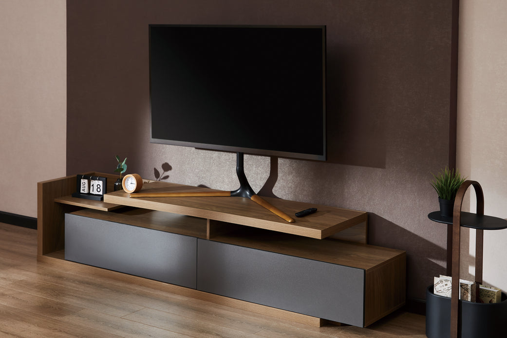 Design TV-fod fra Wolff Mount – Til skærme fra 49 til 70 tommer