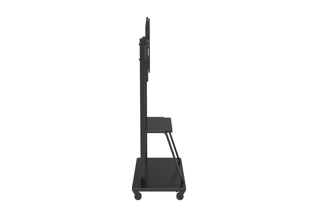 Wolff Mount Flytbar præsentations-TV-møbel |Skærme 55-100 tommer |Vægt op til maks. 130 kg |VESA 600x800 |Universelt