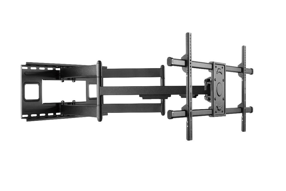 Wolff Mount Kraftig TV-beslag op til 90 tommer |1 meter fra væggen! |Universelt |VESA 800x400 |Stabil med 2 arme