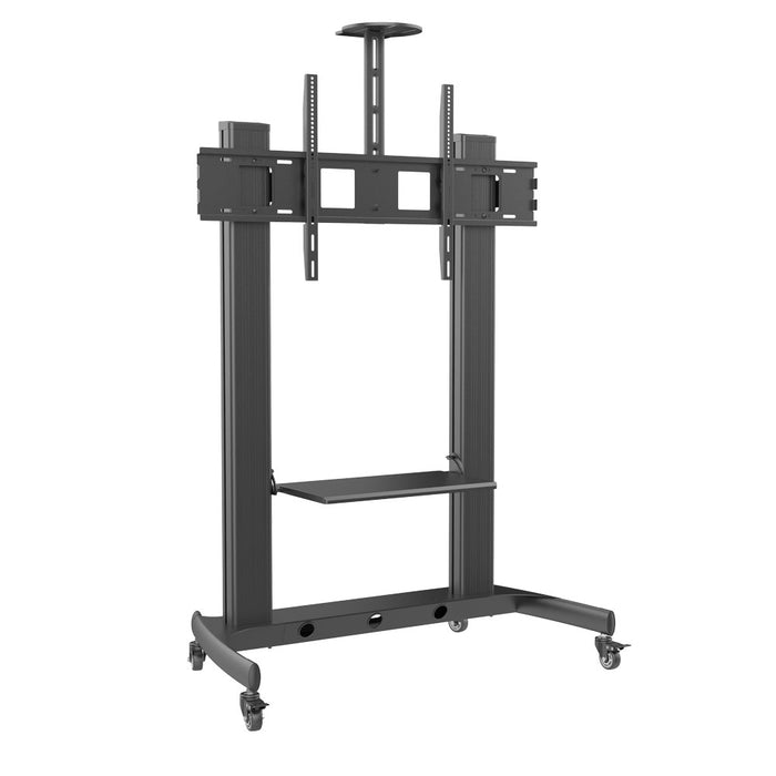 Wolff Mount Stor universel mobil præsentationsstander |Maks. 150KG |Skærme op til 110 tommer |VESA 600x400