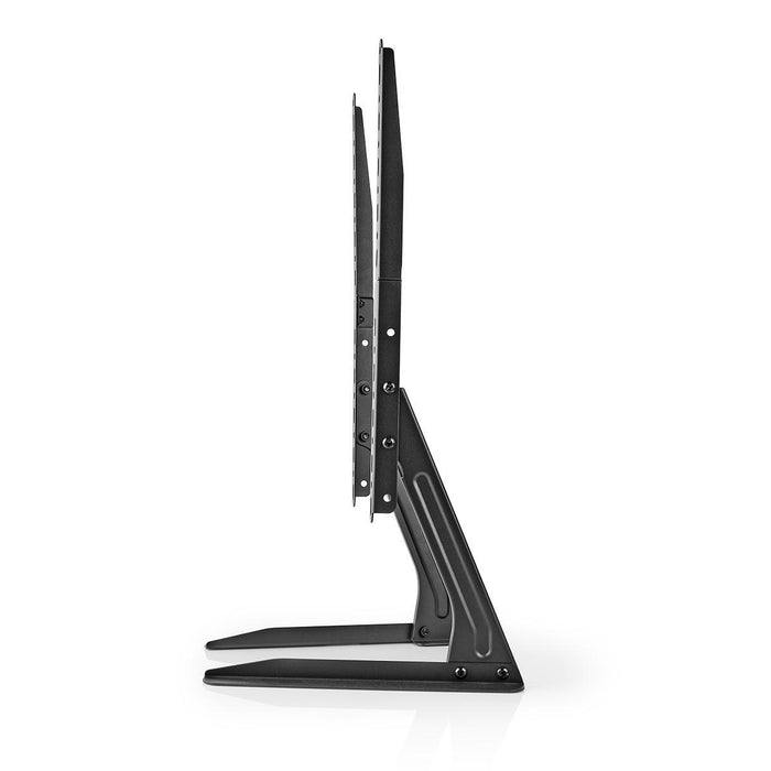 Nedis Fast TV-skrivebordsstander til skærme fra 13-70 tommer | Maks. 50 kg | Fleksibel højdejustering | VESA kompatibel | Stål | Sort