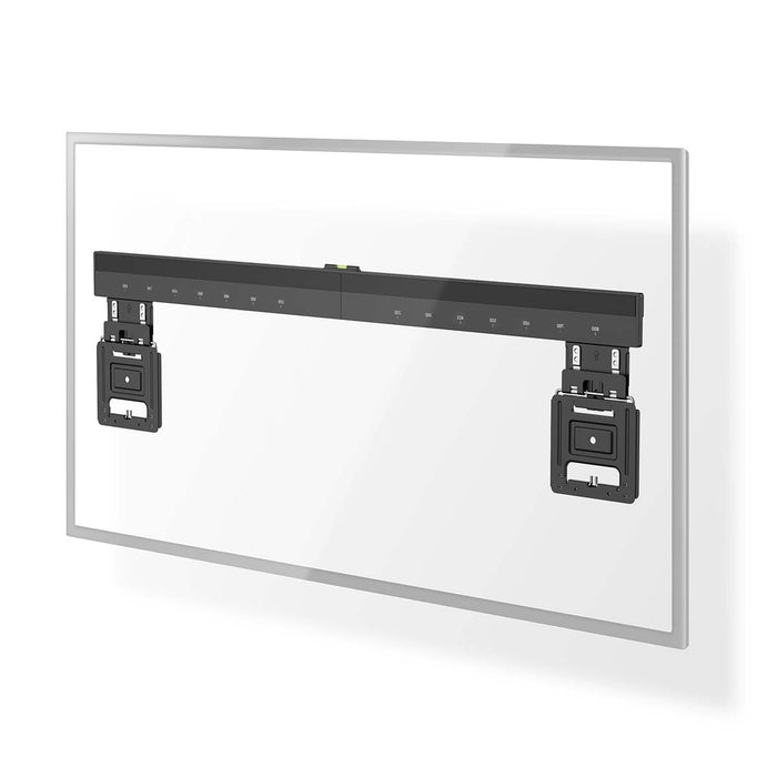 Nedis Fast TV-vægbeslag 43-100 tommer - Ultra tynd Micro-Gap - Max. 75 kg - Sort - VESA kompatibel.