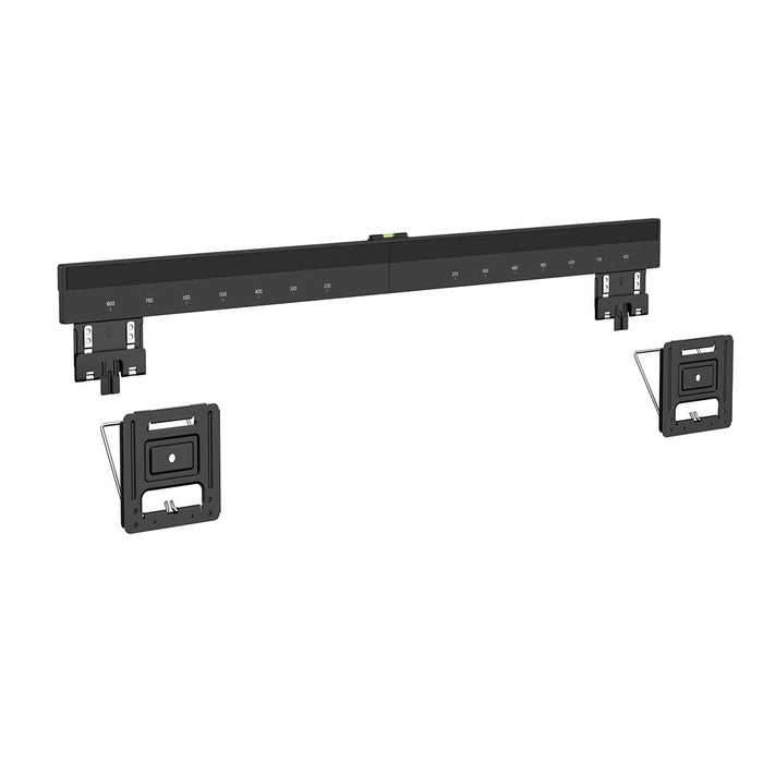 Nedis Fast TV-vægbeslag 43-100 tommer - Ultra tynd Micro-Gap - Max. 75 kg - Sort - VESA kompatibel.