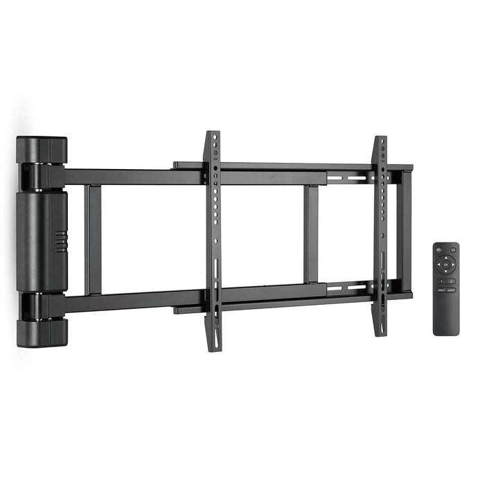 Elektrisk TV-vægbeslag 32-75" | Maks. 40 kg | Drejevinkel på 90° | Fjernbetjening