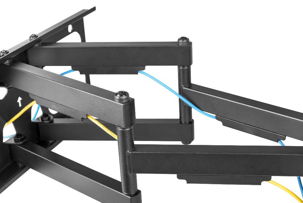 Tv beugel - Muurbeugel universeel draaibaar 37 inch t/m 90 inch kabeldoorvoer