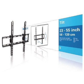 TV Vægbeslag Tilt 23 - 55" 35 kg