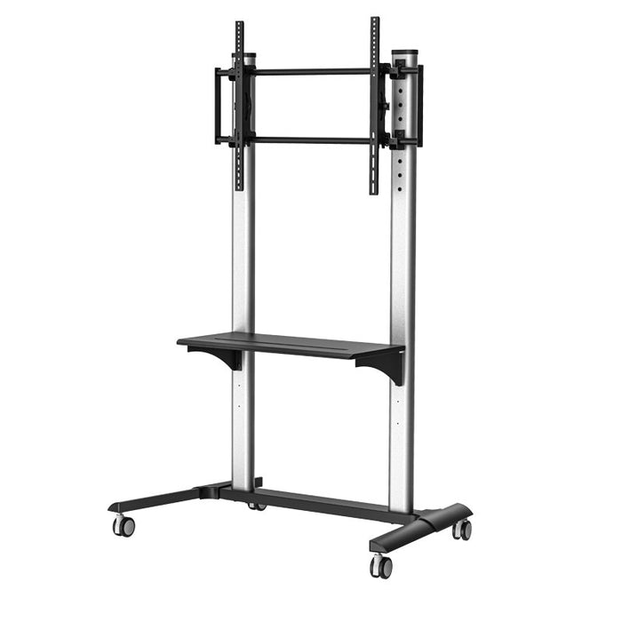 Flytbar TV-stander op til 100 tommer – Kraftig belastning | Wolff Mount | VESA 800x600 | 80 KG