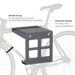 Wolff Mount TVB-140 – Zwarte fietsbeugel met opbergplank