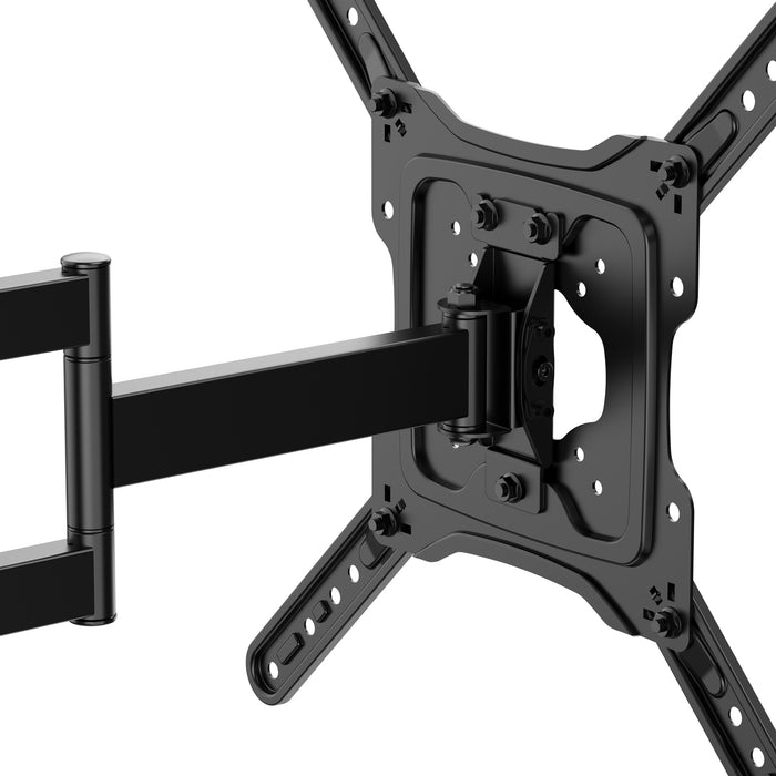 Wolff Mount Ekstra lang fuldbevægelses TV-vægbeslag op til 65 tommer | op til 95 cm fra væggen! | Universel | VESA 400x400