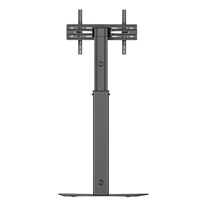 WOLFF MOUNT TV Gulvstander Sort – Universal TV-stander 32 til 70 tommer – Højdejusterbar – VESA op til 800x400 – Maks. 50 kg – Fritstående