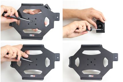 iPad-holder med lås til Apple iPad 2/3/4
