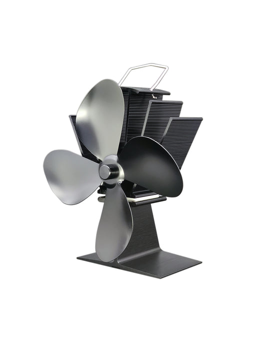 Wolff Mount WM-04 – Haardventilator Hout kachel 4 Bladen - Eco Fan - Warmte aangedreven ventilator