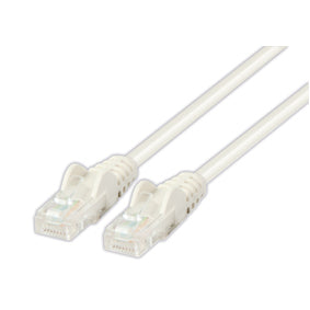 UTP-kabel 15 meter CAT 5e Hvid