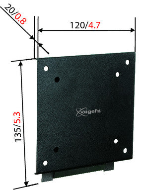 Vogels VFW 030 sort LCD/TFT vægbeslag
