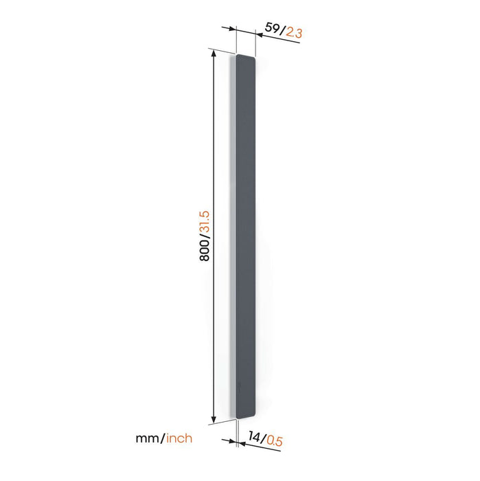 Vogel's cable 4 kabelkanal sort 80 cm